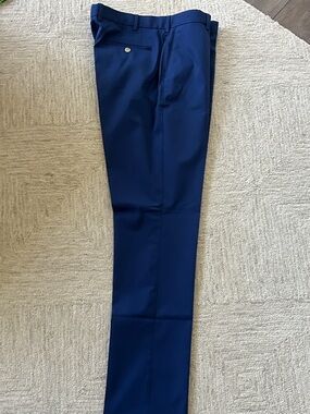 Men's Classic Slim Dress Pants - Blue